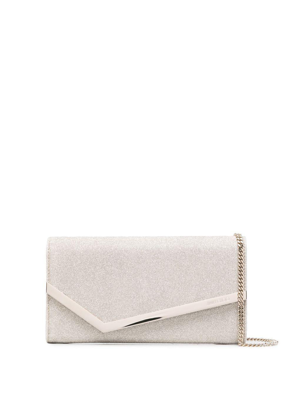 Clutch Emmie in platino Jimmy choo - donna 