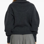 Maglione "la maille pallone" in grigio Jacquemus - donna 
