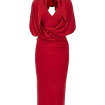 Abito midi Annie in rosso The Andamane - donna 