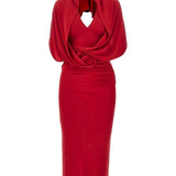 Abito midi Annie in rosso The Andamane - donna 