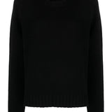 Maglione a girocollo mae in nero Khaite - donna 