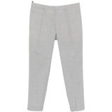 Pantaloni tiberio con pieghe in grigio Briglia 1949 - uomo 