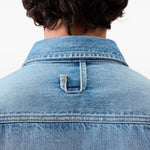 Camicia Denim La Chemise De-nimes Simon in blu 