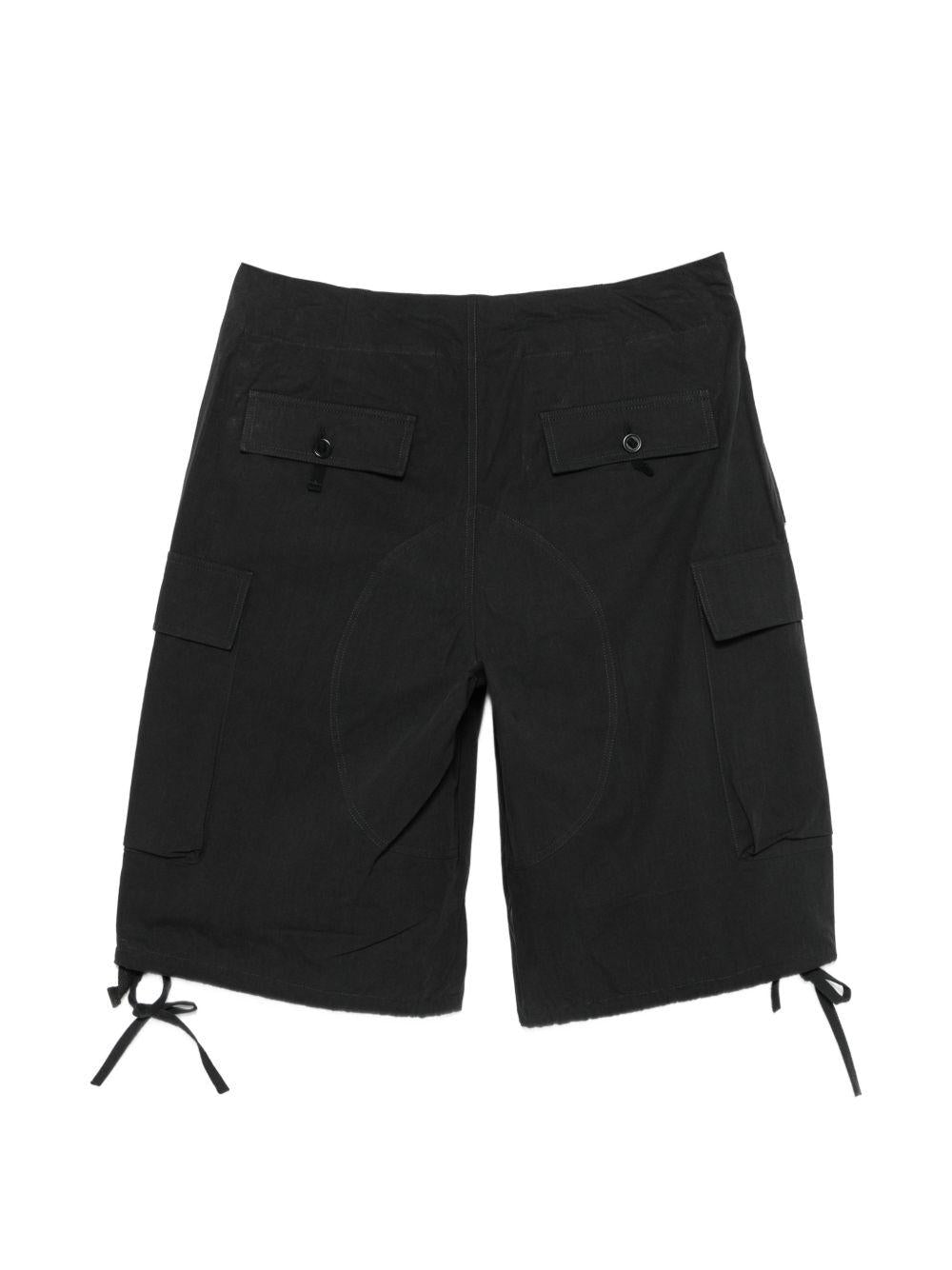 Pantaloncini cargo in nero Oamc peacemaker - uomo 