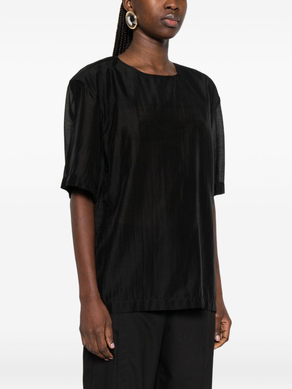 Top Dean a maniche corte in nero The latest - donna 