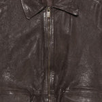 Gilet con zip in marrone Salvatore santoro - donna 