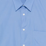 Camicia con logo in azzurro Comme des Garçons Homme - uomo 