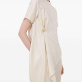 Top asimmetrico MADEA in bianco Loulou de saison - donna 
