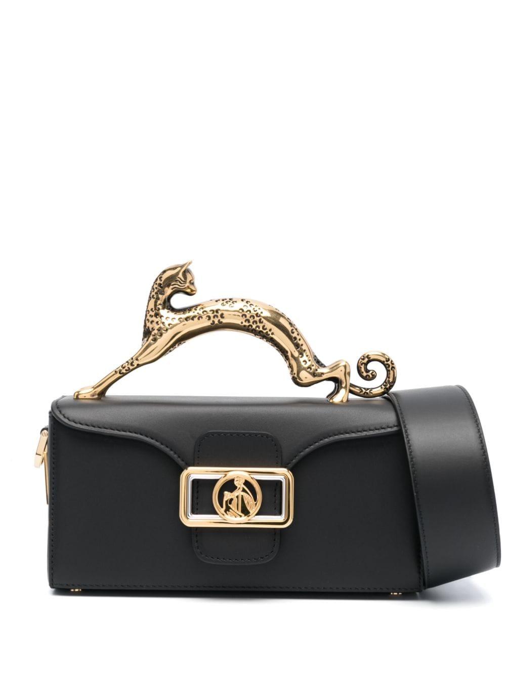 Borsa mini pencil cat in nero Lanvin - donna 