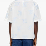 Camicia con ricami in bianco Kenzo - uomo 