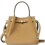 Borsa a mano Romy in beige Tory Burch - donna 