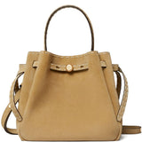 Borsa a mano Romy in beige Tory Burch - donna 