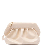 Clutch bios media in avorio Themoirè - donna 