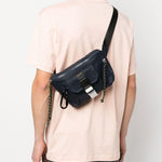 Marsupio Treck blu navy uomo 