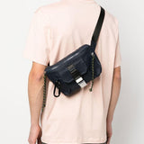 Marsupio Treck blu navy uomo 