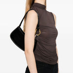 Borsa a spalla Ollie in nero Staud - donna 