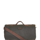 Borsone cerato in verde Barbour - uomo 