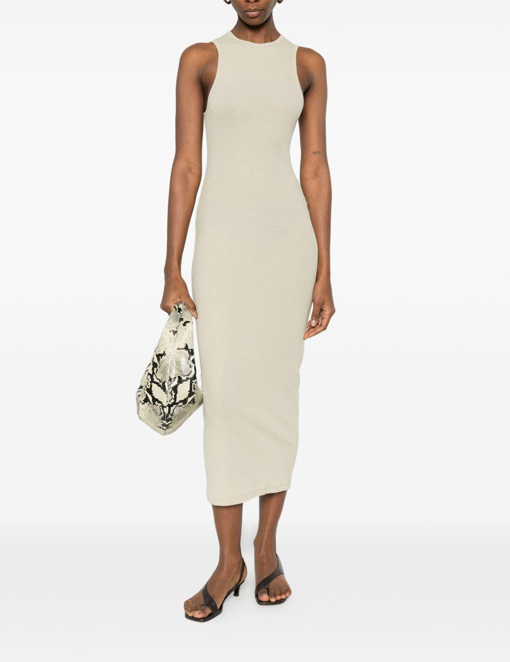 Abito racer in beige WARDROBE.NYC - donna 