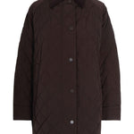 Giacca trapuntata con colletto pepato in marrone Maxmara weekend - donna 