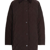 Giacca trapuntata con colletto pepato in marrone Maxmara weekend - donna 