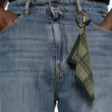 Jeans con orlo sfrangiato in blu Darkpark - uomo 