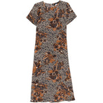 Abito midi crespo multicolore Max Mara Weekend - donna 