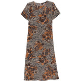 Abito midi crespo multicolore Max Mara Weekend - donna 