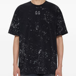 T-shirt con stampa grafica in nero 44 label group - uomo 