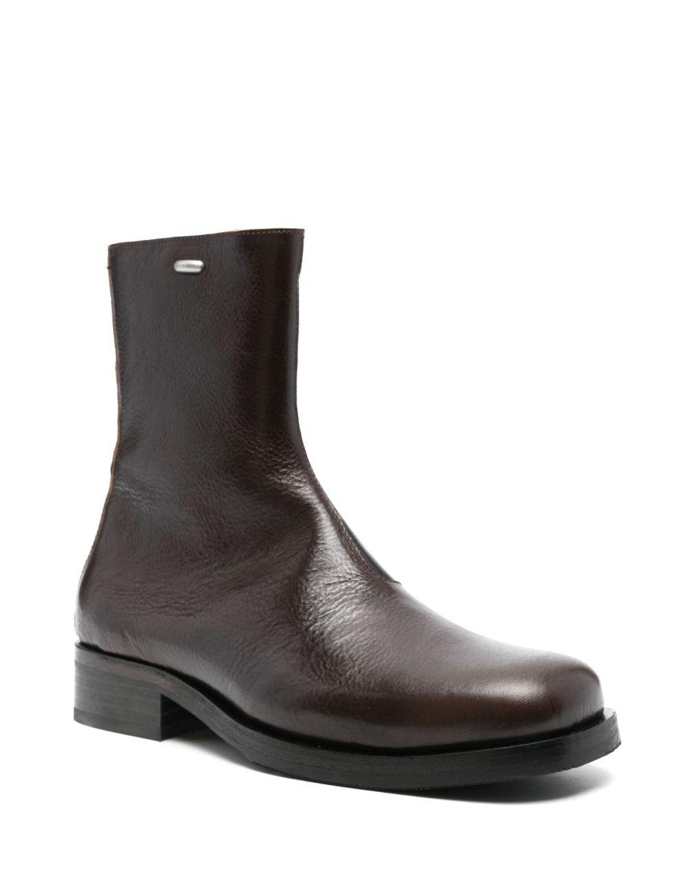 Stivali in pelle camion in marrone Our Legacy - uomo 
