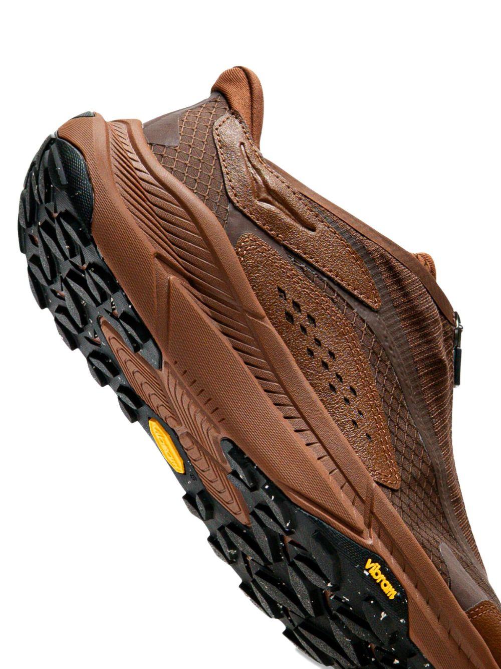 Sneakers Project Transport con zip in marrone 