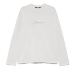 T-shirt a maniche lunghe in grigio Jacquemus - unisex 