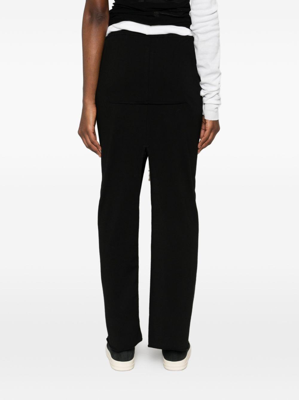 Gonna lunga con coulisse in nero Rick owens drkshdw - donna 