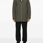 Cappotto Range Down con cappuccio in verde The north face - uomo 