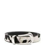 Cintura DOC con stampa mucca in nero e bianco Second layer - uomo 