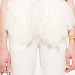 Pantaloni in lino in beige Batakovic - donna 