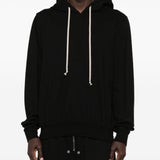 Felpa con cappuccio in nero Rick owens - uomo 