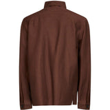 Camicia con tasca in marrone Laneus - uomo 