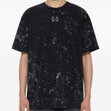 T-shirt con stampa grafica in nero 44 label group - uomo 