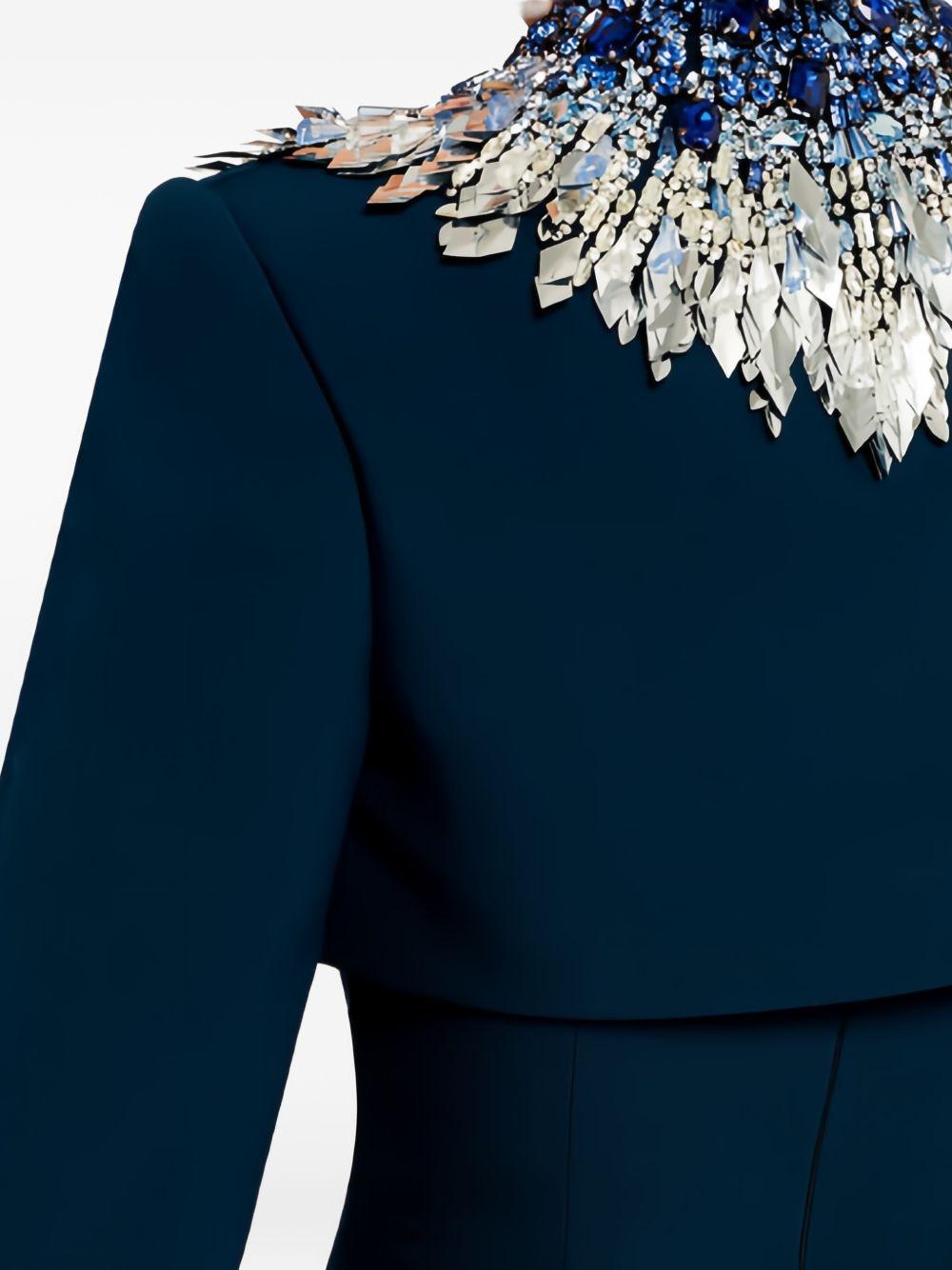 Blazer crop dexy in blu Jenny packham - donna 
