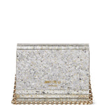 Borsa Candy con paillettes in champagne Jimmy choo - donna 