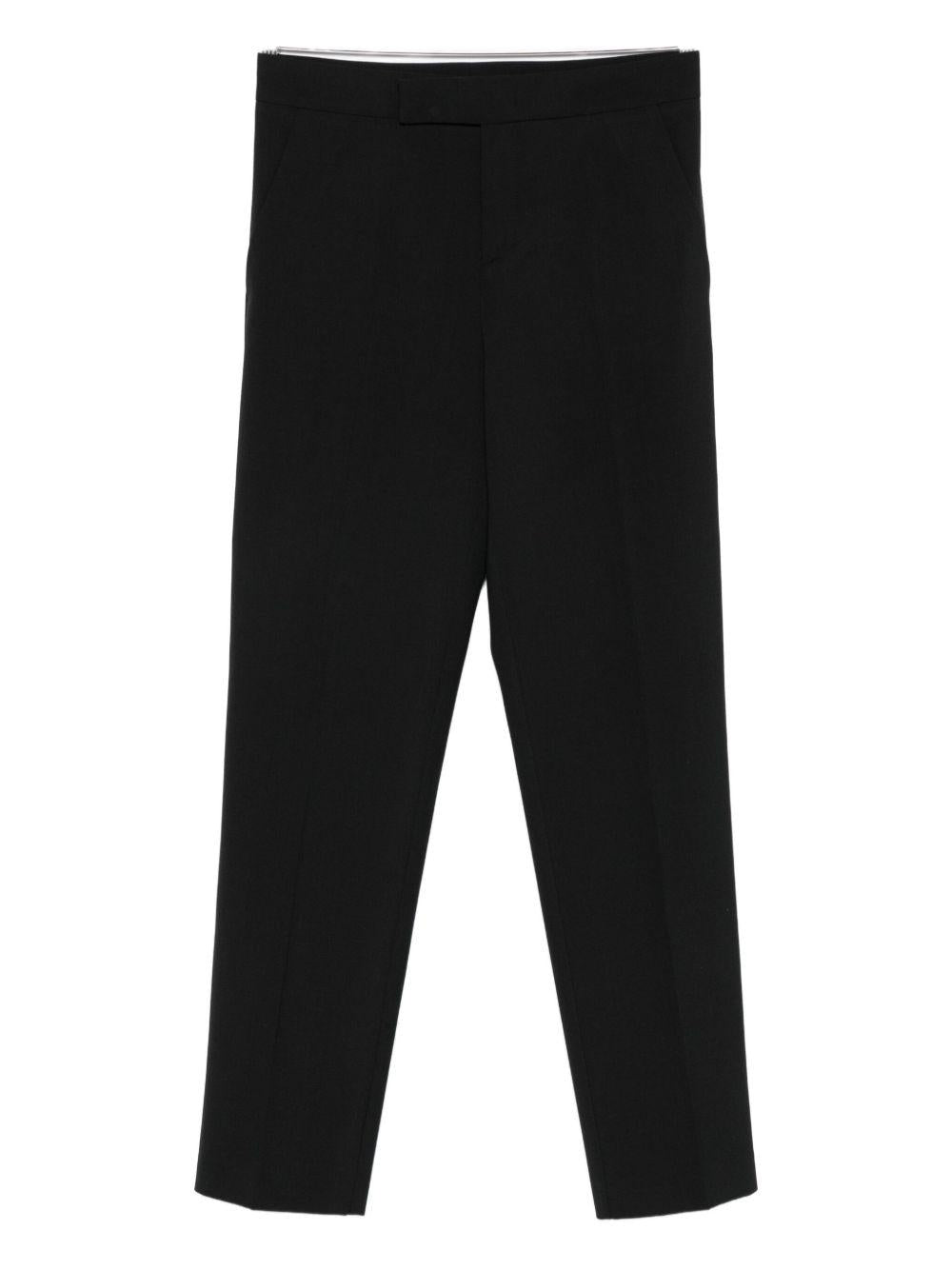 Pantaloni dritti in nero Alberta Ferretti - donna 