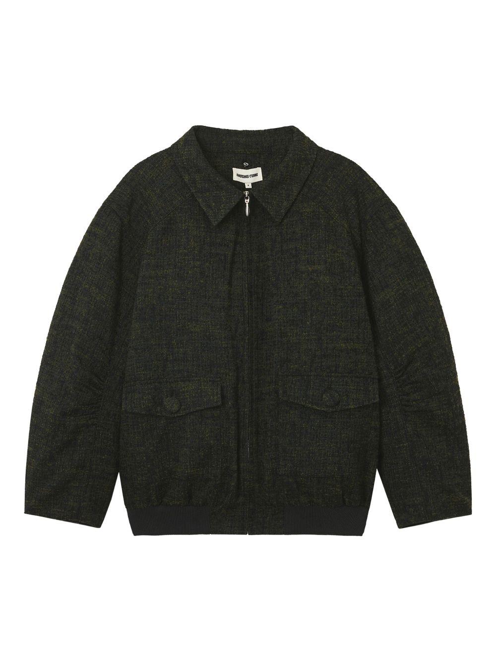 Giacca con tasche e bottoni in verde/grigio Shushu/tong - donna 