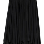 Gonna midi Corolla svasata in nero AMI PARIS - DONNA 