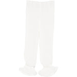 Pantaloni plissé con volant in bainco Rowen rose - donna 