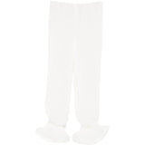 Pantaloni plissé con volant in bainco Rowen rose - donna 