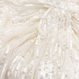 Abito da sera con paillettes goldfinger 007 in avorio Jenny packham - donna 