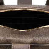 Borsa a mano con chiusura con zip in marrone Golden goose - donna 