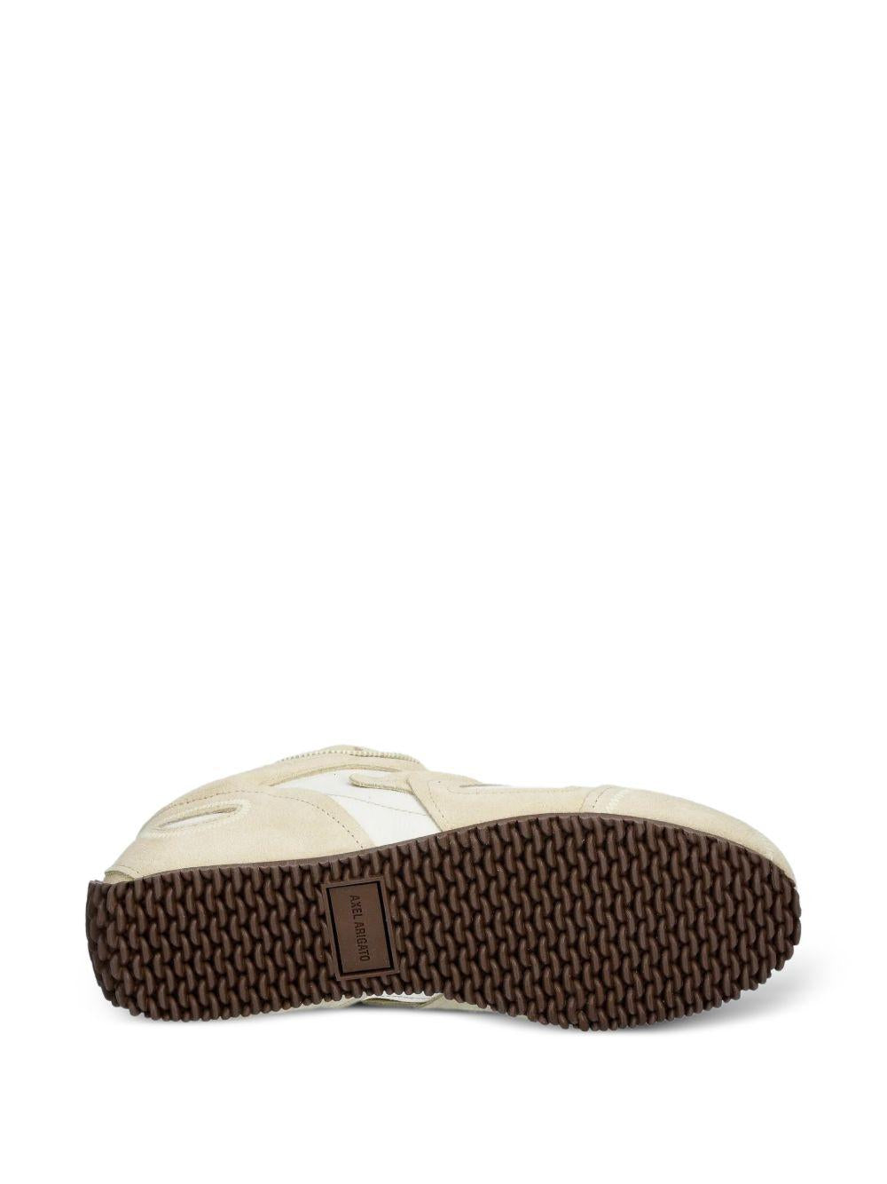 Sneakers con logo e inserti in giallo Axel arigato - donna 