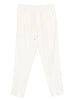 Men's Briglia 1949 white drawstring trousers