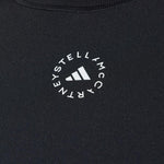 Top a maniche lunghe con dettaglio del logo in nero Adidas by stella mc cartney - donna 